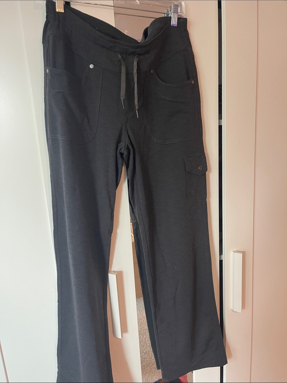 Kuhl Black Men's Cargo Drawstring Pants
